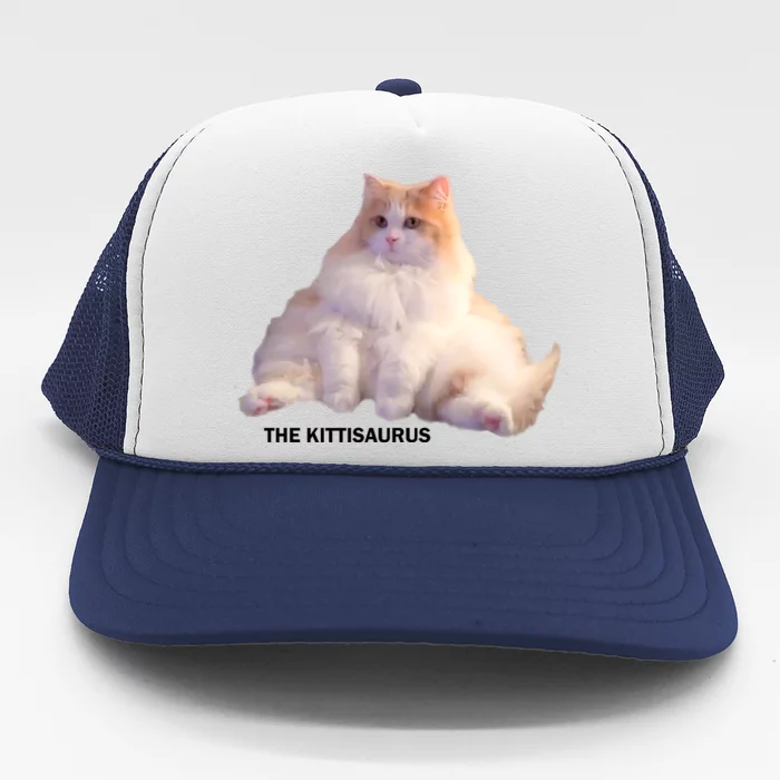 Cute DD The Cat Kittisaurus Trucker Hat