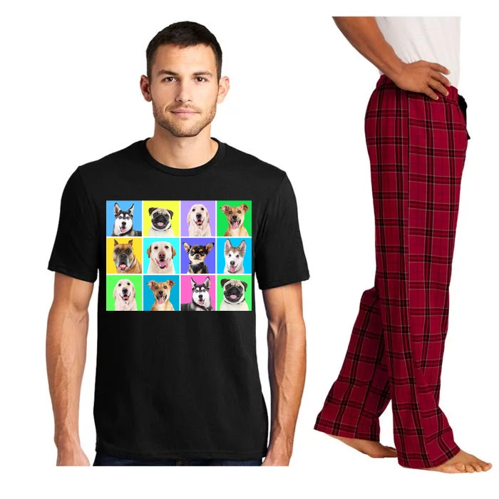 Cute Dogs Portrait Pajama Set