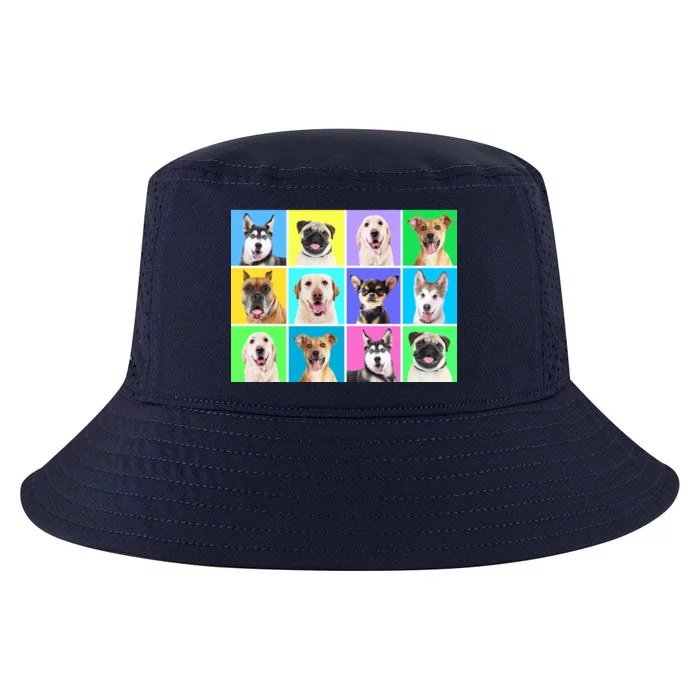 Cute Dogs Portrait Cool Comfort Performance Bucket Hat