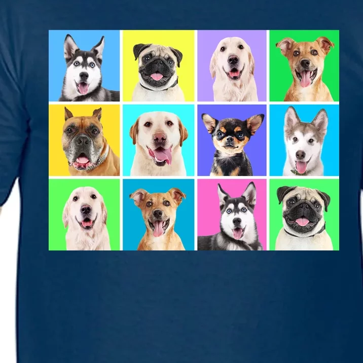 Cute Dogs Portrait Comfort Colors T-Shirt