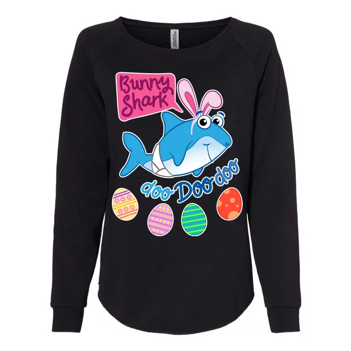 Cute Easter Baby Shark Doo Doo Doo Womens California Wash Sweatshirt