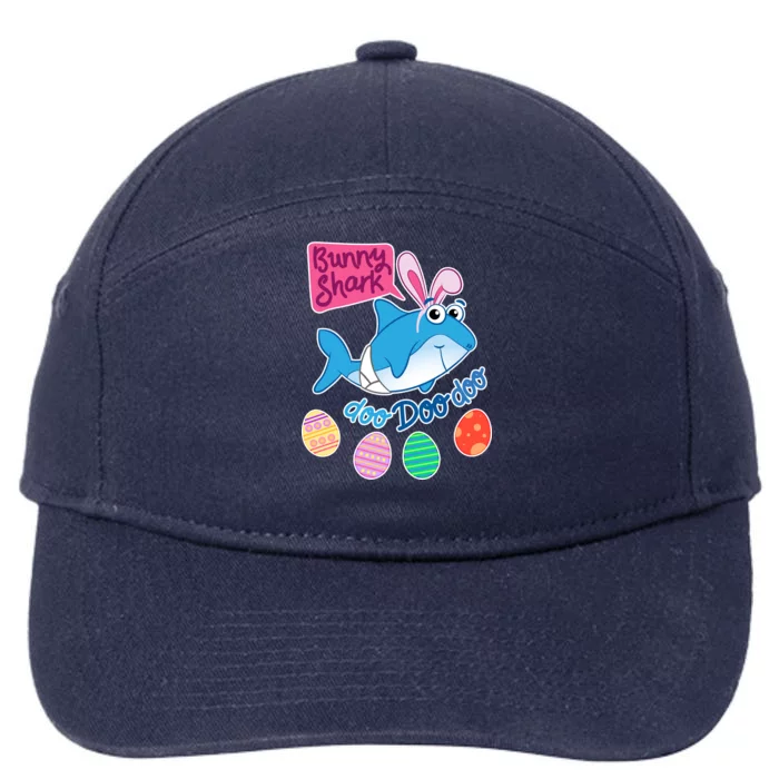 Cute Easter Baby Shark Doo Doo Doo 7-Panel Snapback Hat