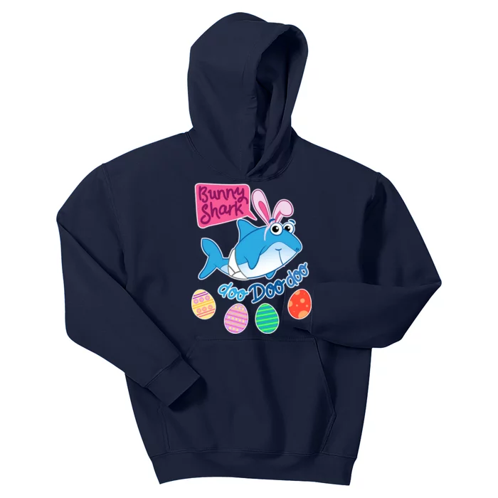 Cute Easter Baby Shark Doo Doo Doo Kids Hoodie