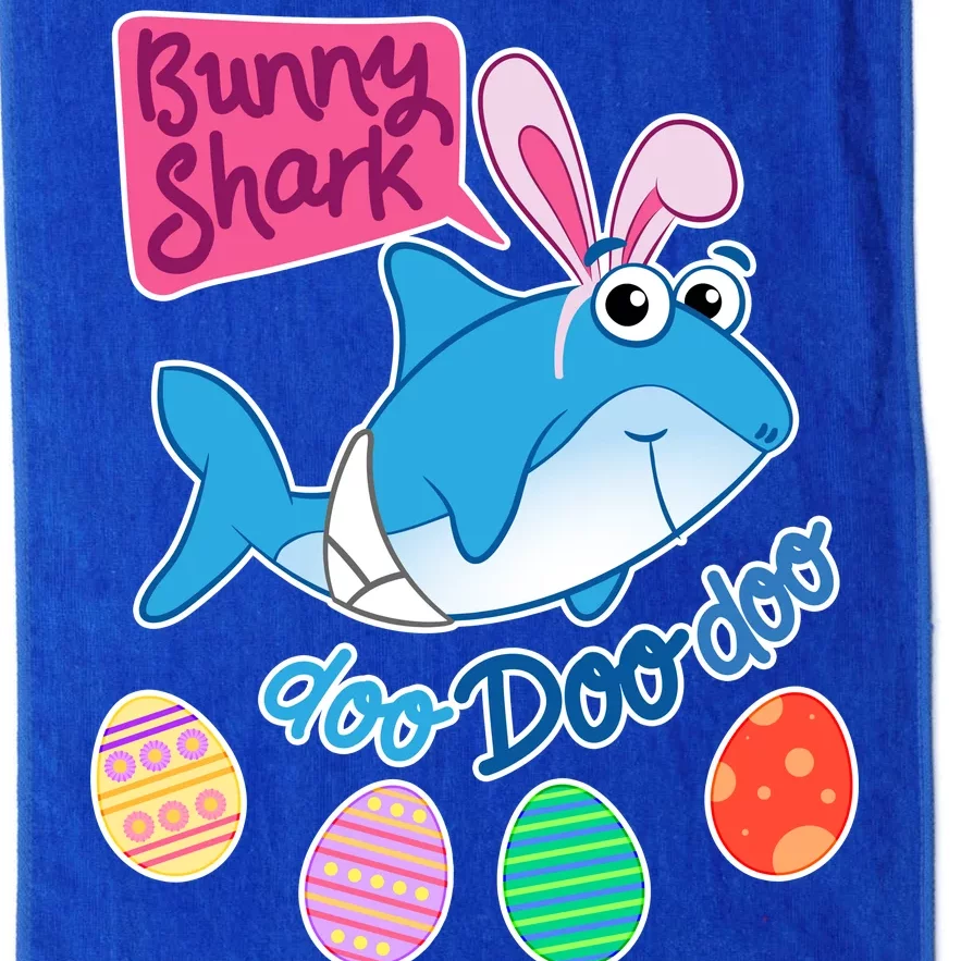 Cute Easter Baby Shark Doo Doo Doo Platinum Collection Golf Towel