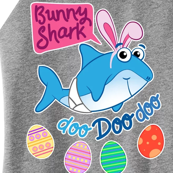 Cute Easter Baby Shark Doo Doo Doo Women’s Perfect Tri Rocker Tank