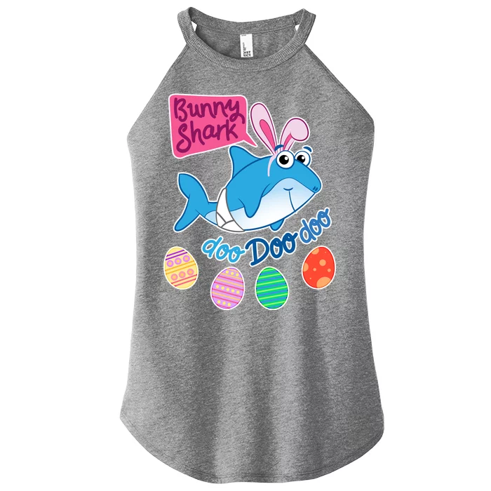 Cute Easter Baby Shark Doo Doo Doo Women’s Perfect Tri Rocker Tank