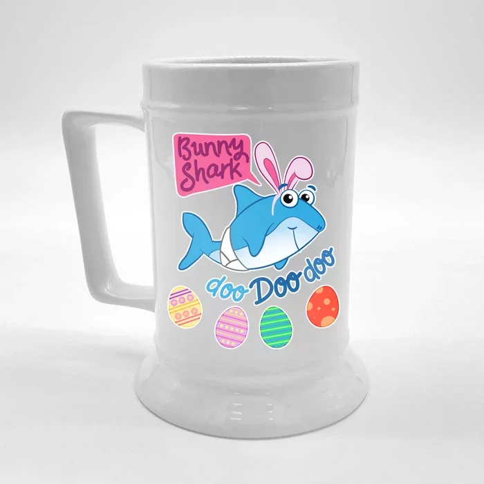 Cute Easter Baby Shark Doo Doo Doo Front & Back Beer Stein