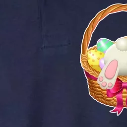 Cute Easter Bunny Basket Softstyle Adult Sport Polo