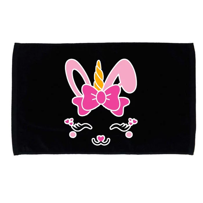 Cute Easter Bunny Unicorn Magical Microfiber Hand Towel