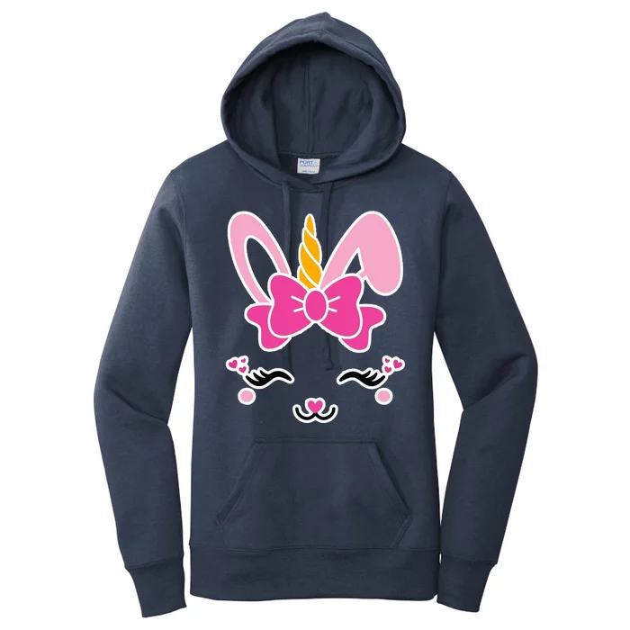 Cute Easter Bunny Unicorn Magical Women's Pullover Hoodie