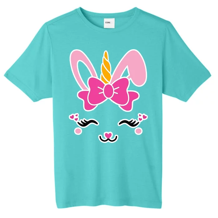 Cute Easter Bunny Unicorn Magical ChromaSoft Performance T-Shirt