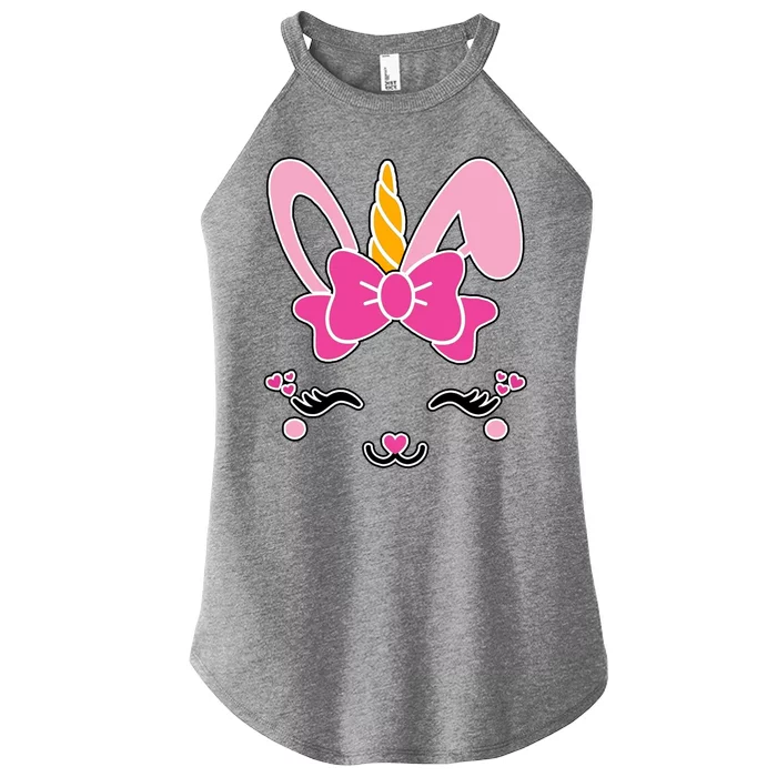 Cute Easter Bunny Unicorn Magical Women’s Perfect Tri Rocker Tank