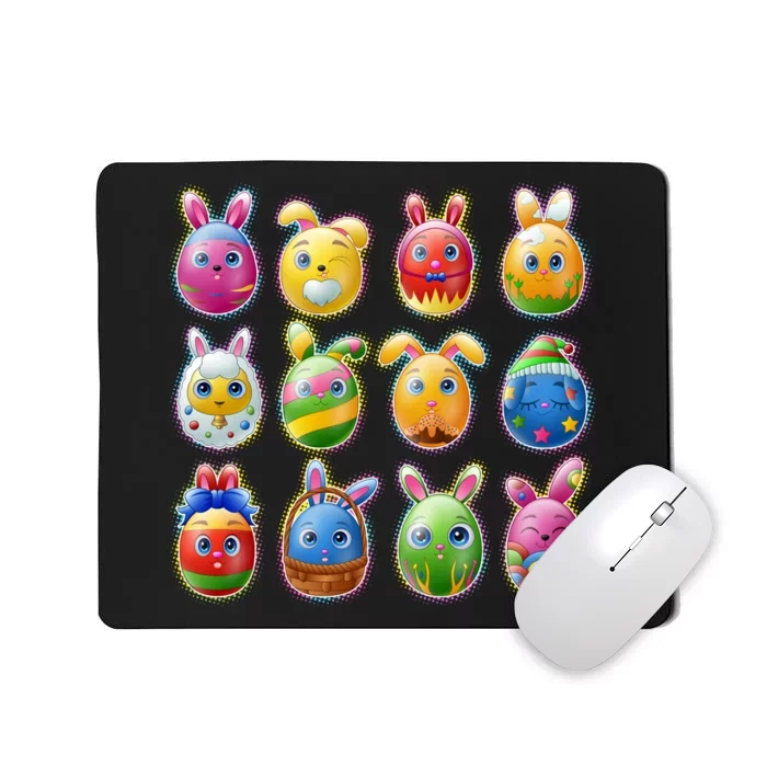 Cute Easter Eggs Mousepad