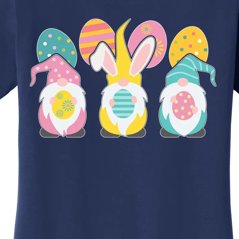 Cute Easter Holiday Gnomes Women's T-Shirt