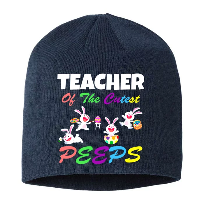 Cute Easter: Teacher Of The Cutest Peeps 8 1/2in Sustainable Knit Beanie