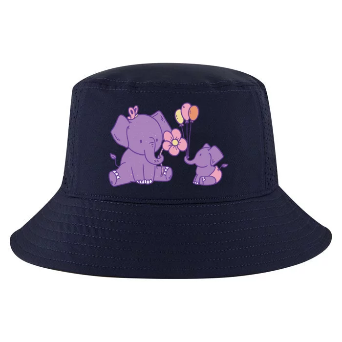 Cute Elephants Cool Comfort Performance Bucket Hat