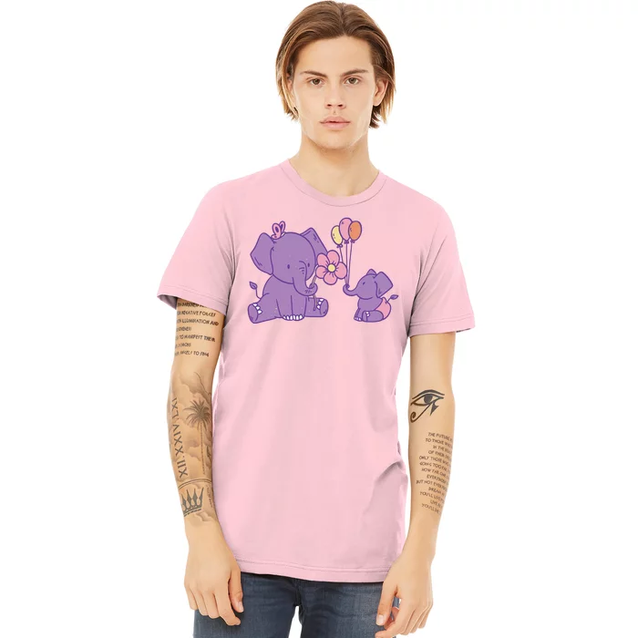 Cute Elephants Premium T-Shirt