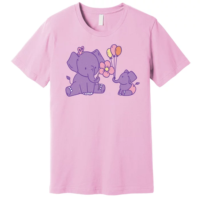 Cute Elephants Premium T-Shirt