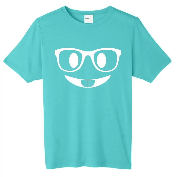 Cute Emoji Nerd Face ChromaSoft Performance T-Shirt