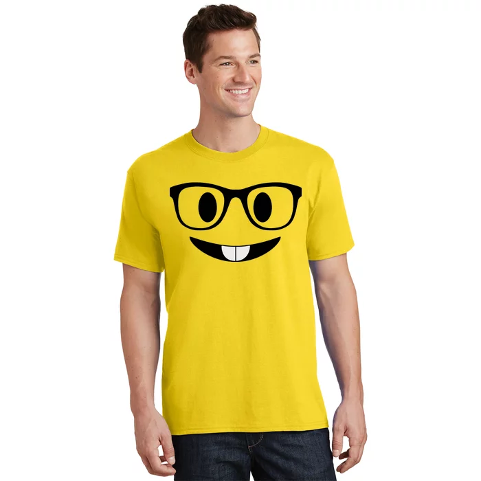 Cute Emoji Nerd Face T-Shirt