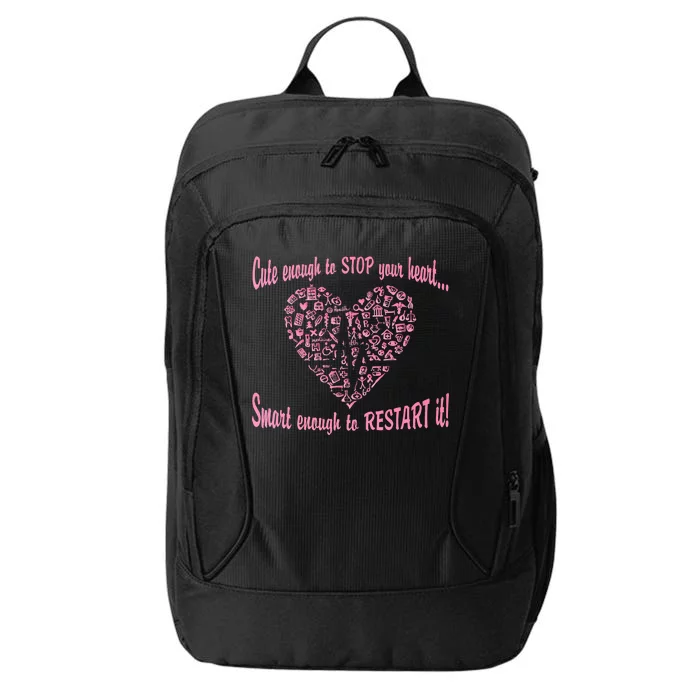 Cute Enough To Stop The Heart City Backpack