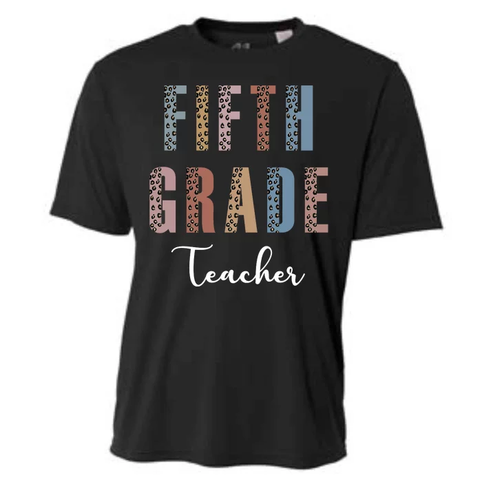 Cute Fifth Grade Teacher Cooling Performance Crew T-Shirt