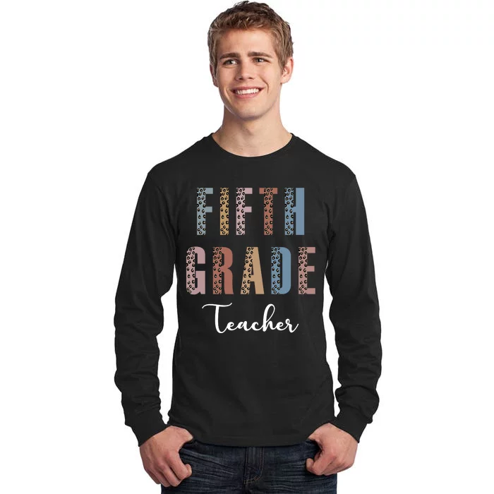 Cute Fifth Grade Teacher Tall Long Sleeve T-Shirt