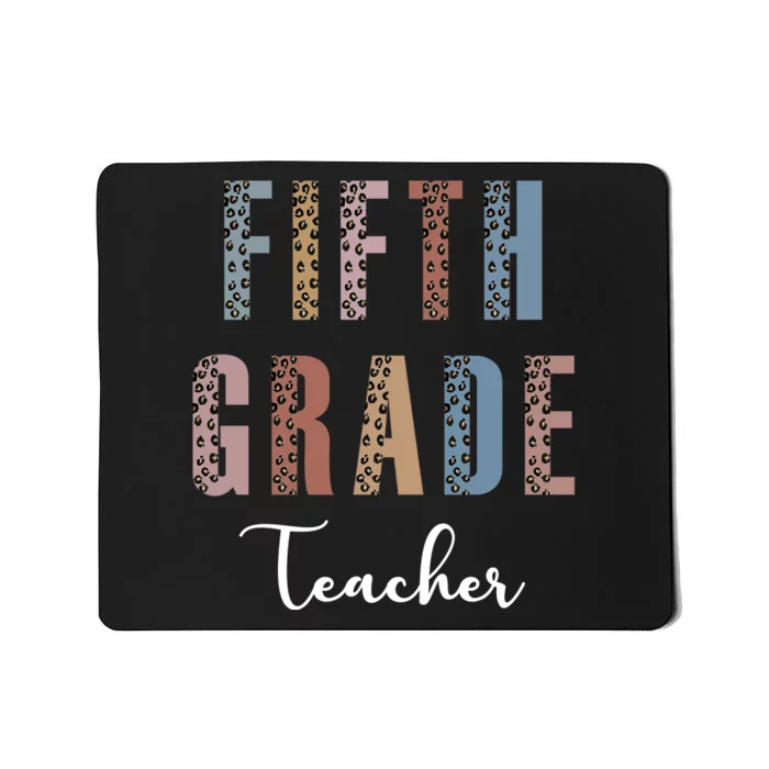 Cute Fifth Grade Teacher Mousepad