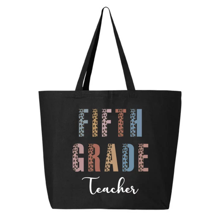 Cute Fifth Grade Teacher 25L Jumbo Tote