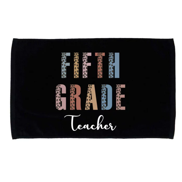 Cute Fifth Grade Teacher Microfiber Hand Towel