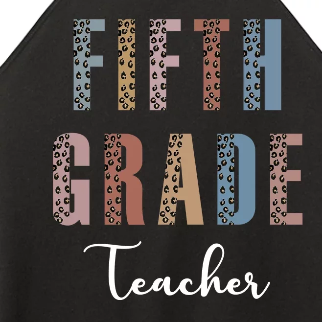 Cute Fifth Grade Teacher Women’s Perfect Tri Rocker Tank