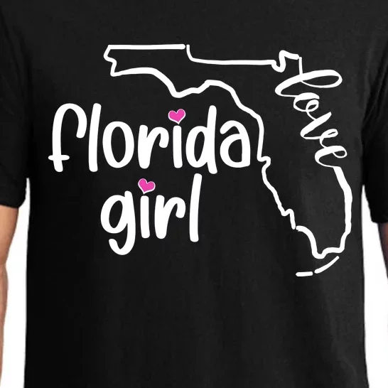 Cute Florida Girl Love Pajama Set