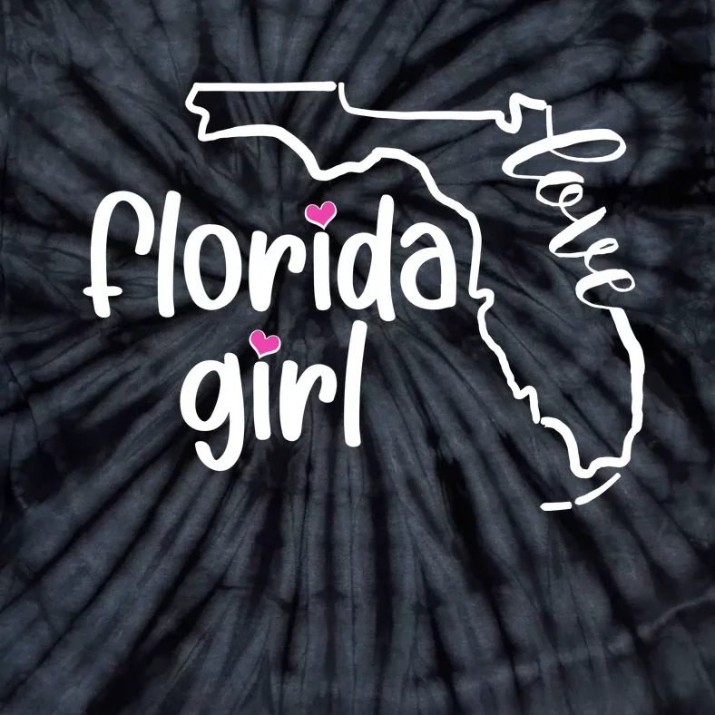 Cute Florida Girl Love Tie-Dye T-Shirt