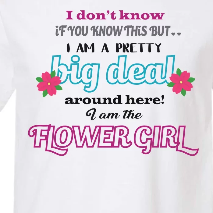 Cute Flower Girl Garment-Dyed Heavyweight T-Shirt