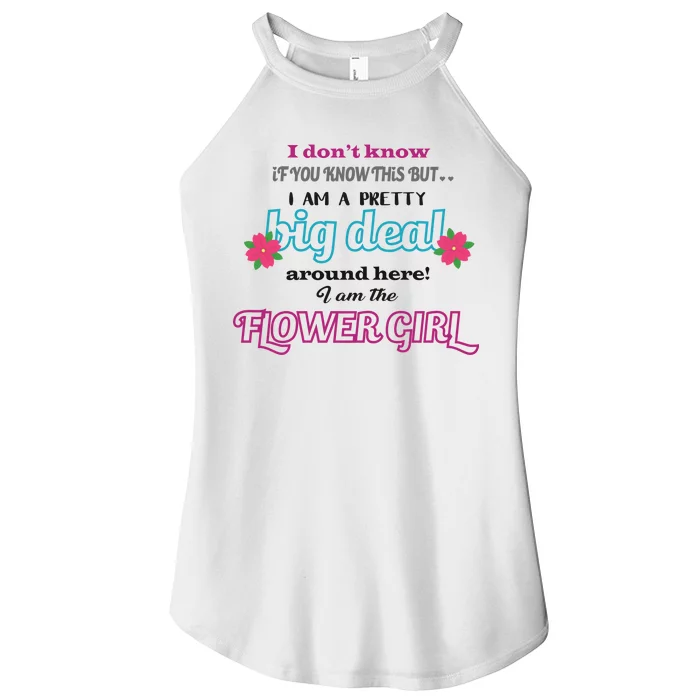 Cute Flower Girl Women’s Perfect Tri Rocker Tank