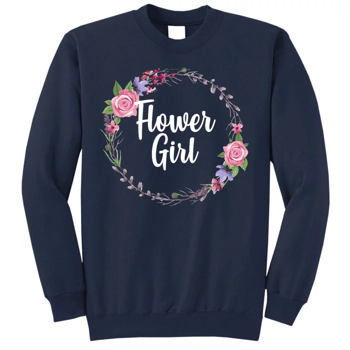 Cute Flower Girl Wedding Tall Sweatshirt