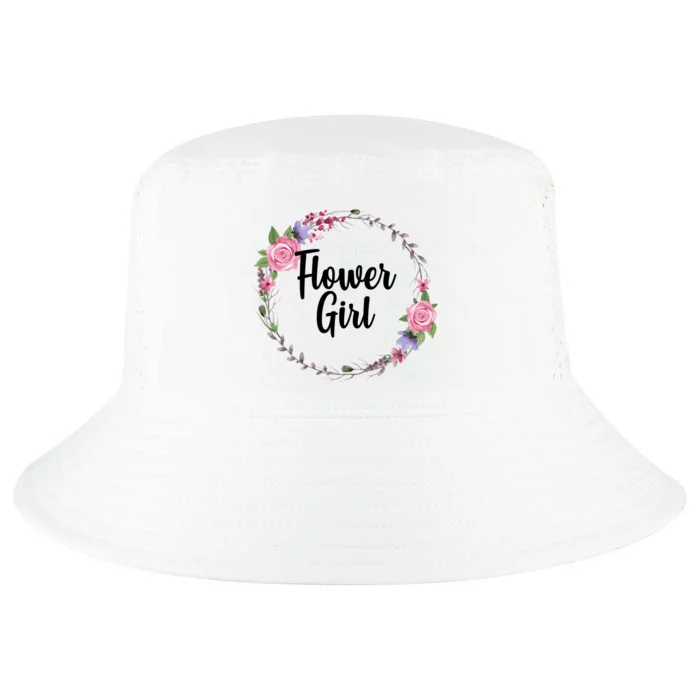 Cute Flower Girl Wedding Cool Comfort Performance Bucket Hat