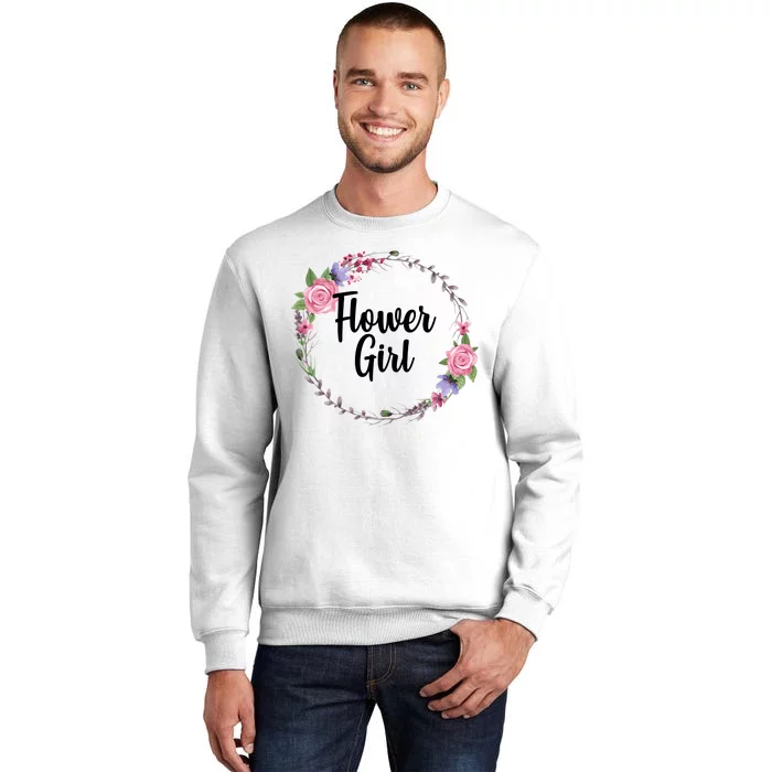 Cute Flower Girl Wedding Sweatshirt