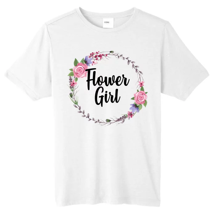 Cute Flower Girl Wedding ChromaSoft Performance T-Shirt