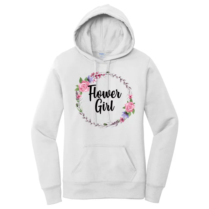 Cute Flower Girl Wedding Women's Pullover Hoodie