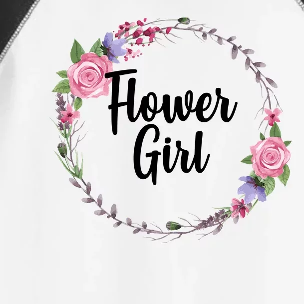 Cute Flower Girl Wedding Toddler Fine Jersey T-Shirt