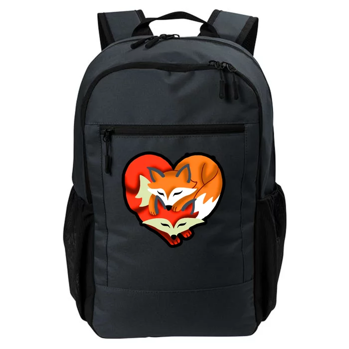 Cute Foxy Heart Fox Lover Daily Commute Backpack