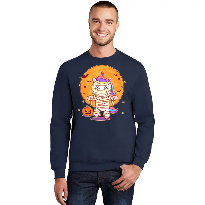 Cute Funny Halloween Unicorn Mummy Sweatshirt