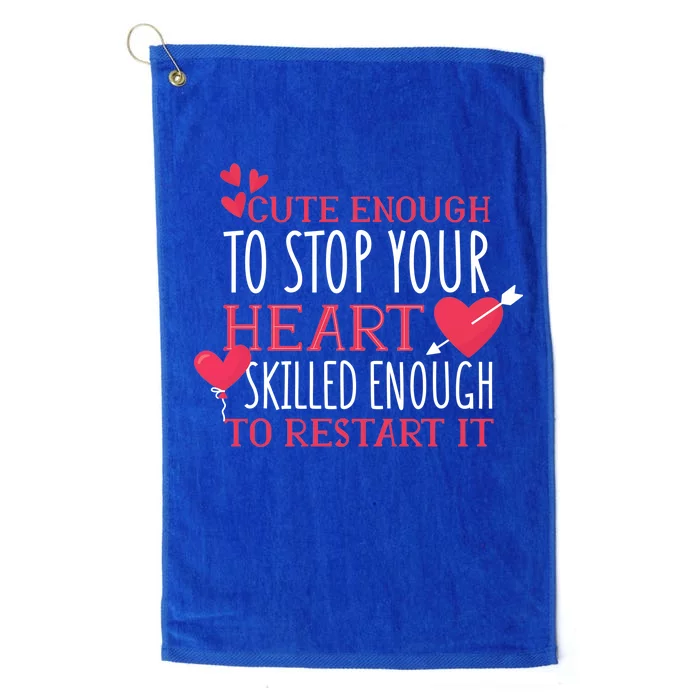 Cute Funny Nurse Meme Platinum Collection Golf Towel