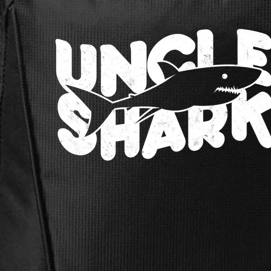 Cute Funny Uncle Shark City Backpack