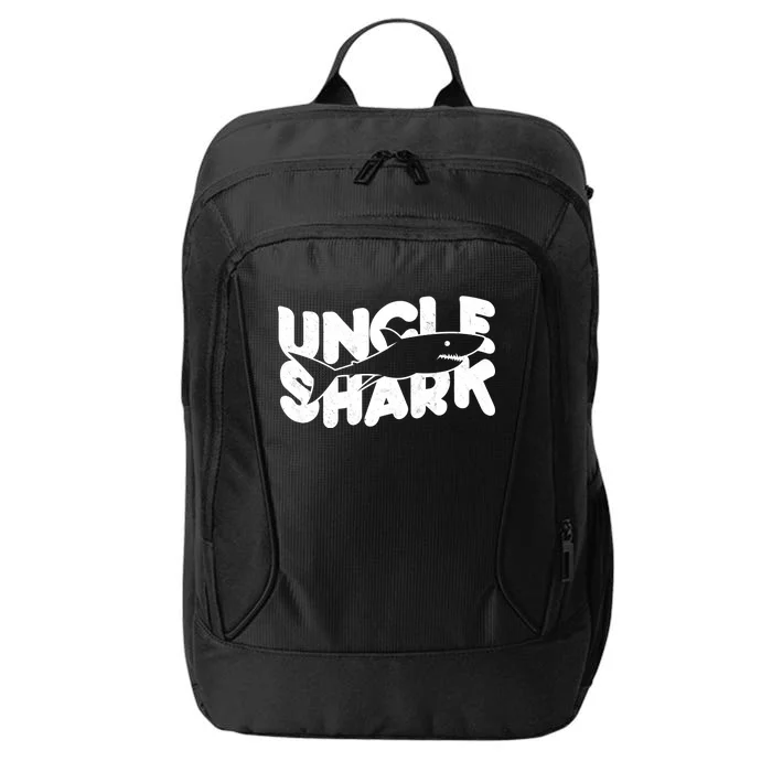 Cute Funny Uncle Shark City Backpack