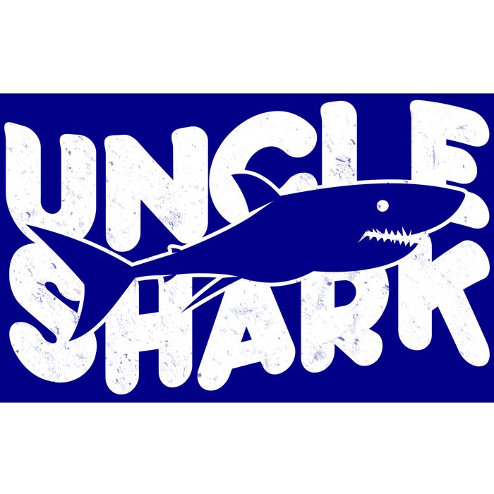 Cute Funny Uncle Shark Bumper Sticker