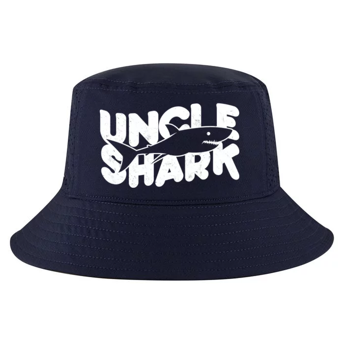 Cute Funny Uncle Shark Cool Comfort Performance Bucket Hat