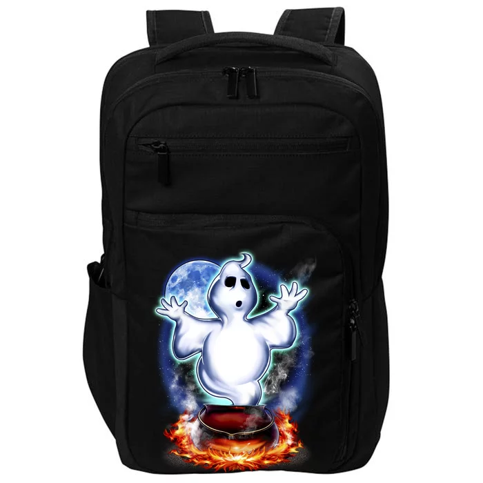 Cute Ghost Halloween Impact Tech Backpack