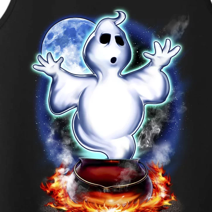 Cute Ghost Halloween Performance Tank